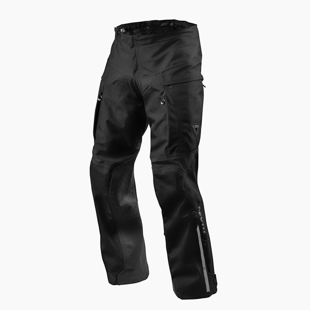 REV'IT! Component H2O Long Black Motorcycle Pants Size L