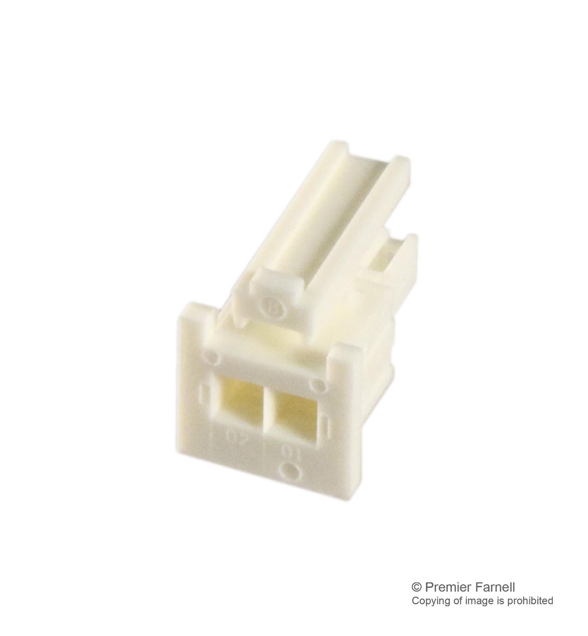 Samtec Ipd1-02-S Housing Connector, Rcpt, 2Pos, 2.54mm