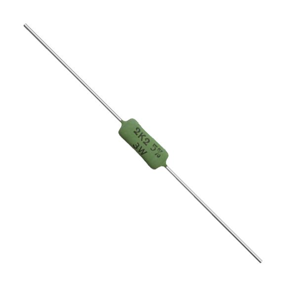 CGS TE Connectivity Er74R10Kt Res, 0R1, 10%, 3W, Axial, Wirewound