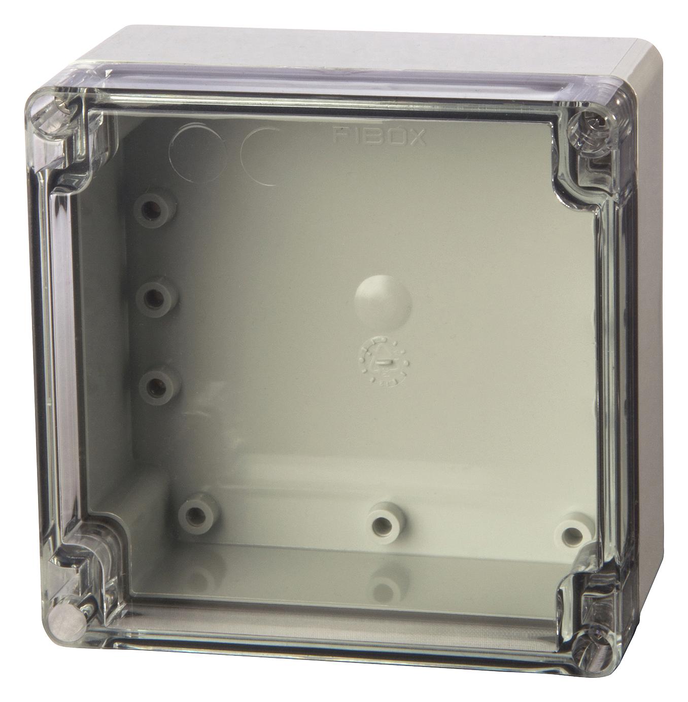Fibox Ab 121207 Enclosure Enclosure, Multipurpose, Grey/clr, Abs