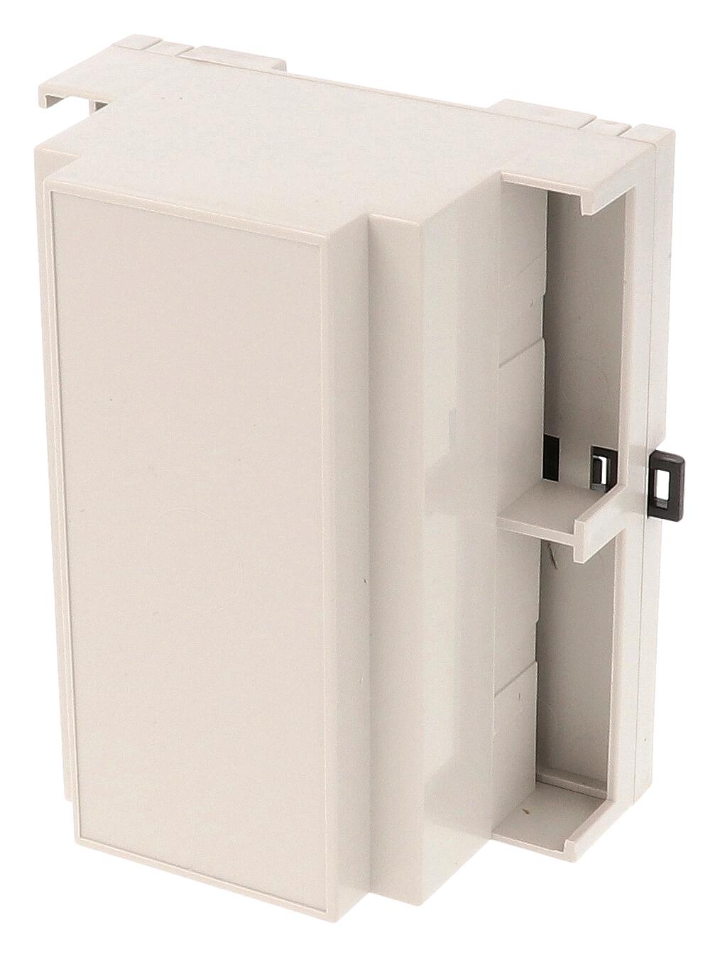 Hammond 1597Din6Mdc53 Enclosure, Din Rail, Ppo, Gray