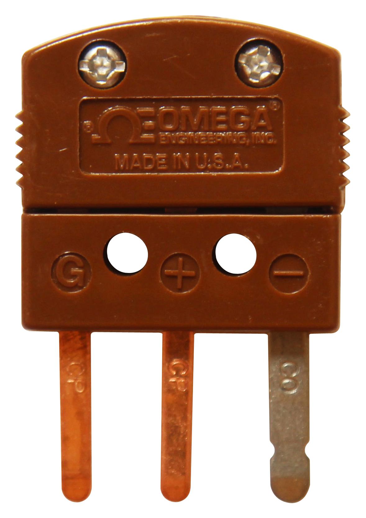 Omega Mtp-Ti-M Thermocouple Connector, Type T