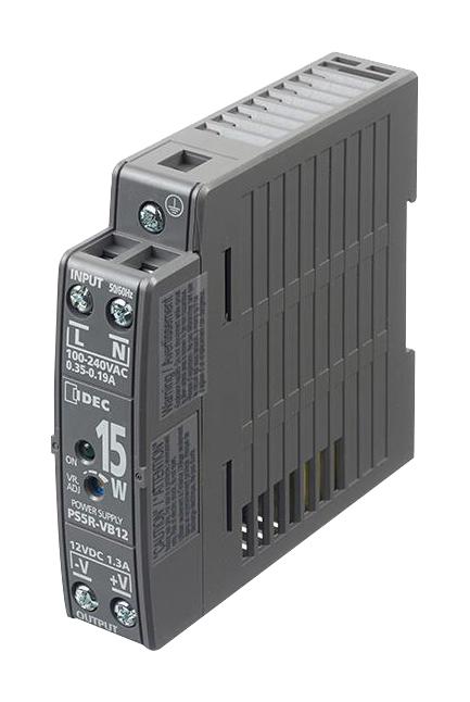 IDEC Ps5R-Vb12 Power Supply, Ac-Dc, 12V, 1.3A