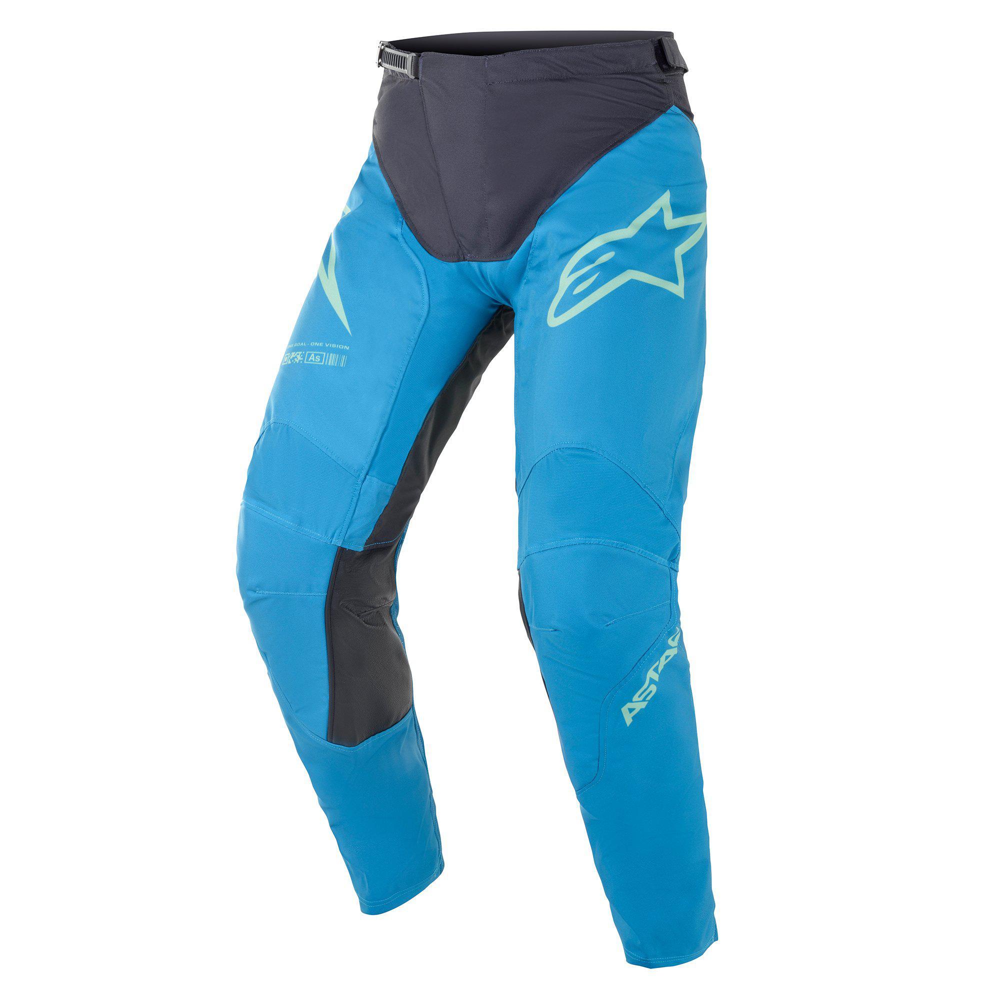 Alpinestars Racer Braap Ocean Blue Mint Size 30