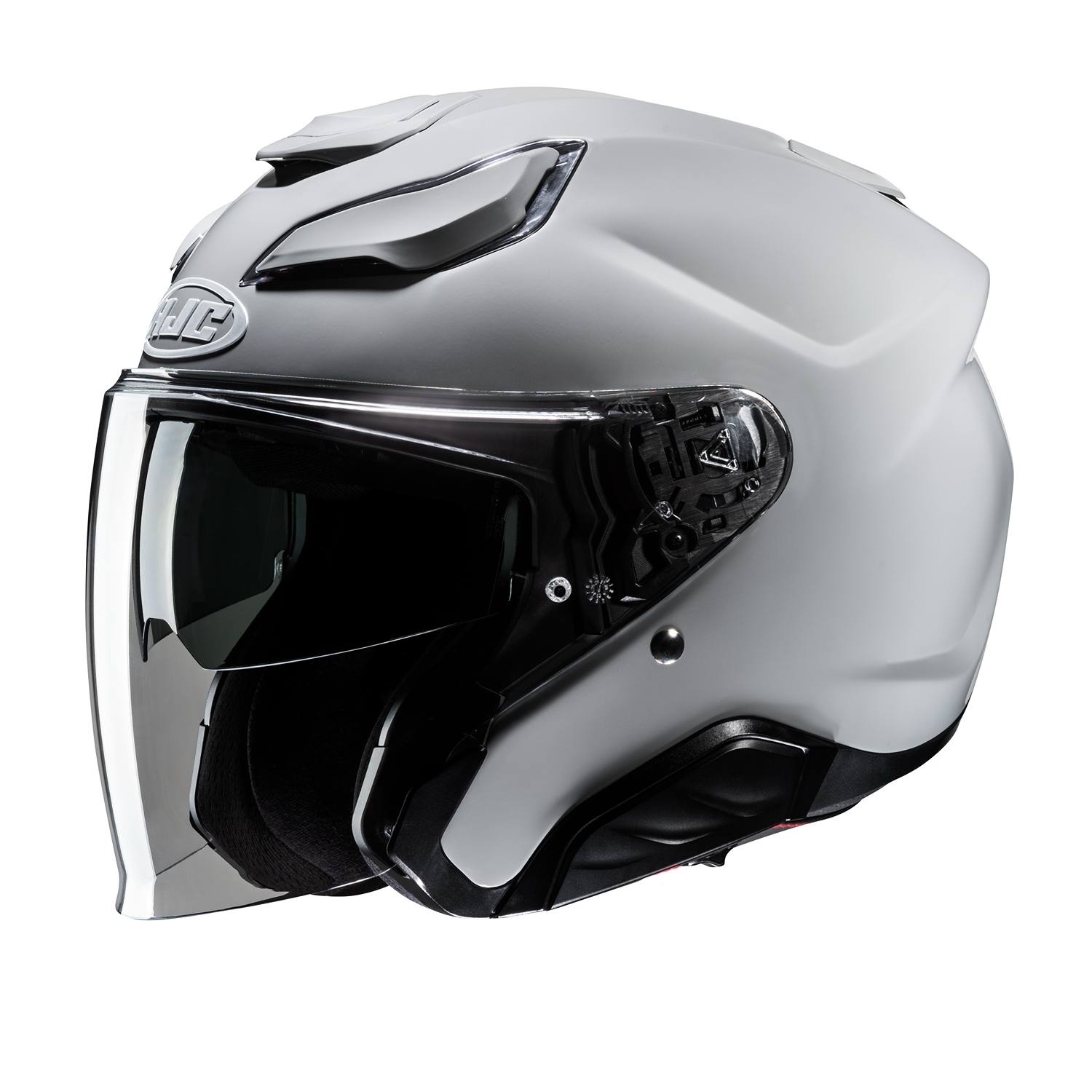 HJC F31 Light grey Jet Helmet Size 2XL