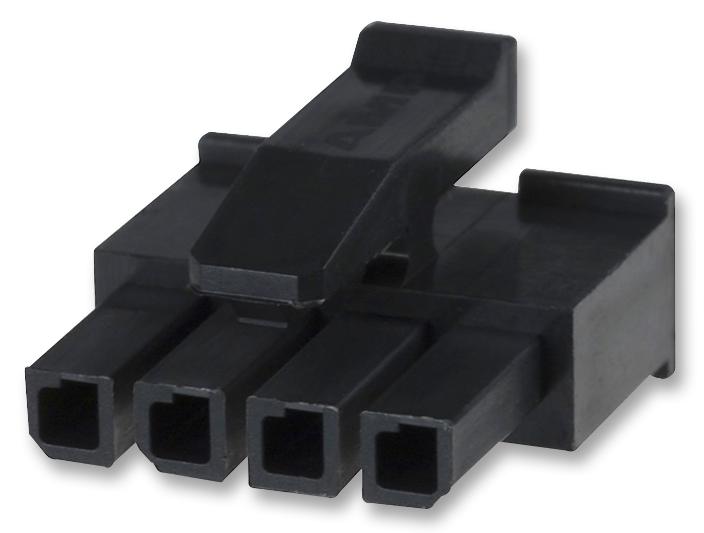 Amp Connectors / Te Connectivity 1445022-4 Connector Housing, Rcpt, 4 Way, Nylon