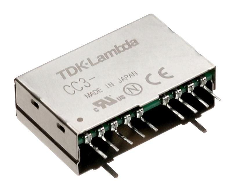 TDK-Lambda Cc3-0512Df-E Dc-Dc Converter, 2 O/p, 12V, 0.125A