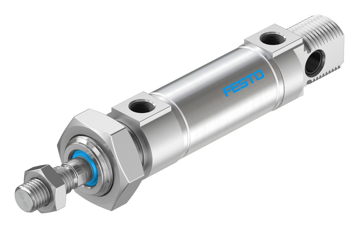 Festo Dsnu-25-15-Pps-A Cylinder, Dbl Acting, 25mm, 10Bar, 15mm