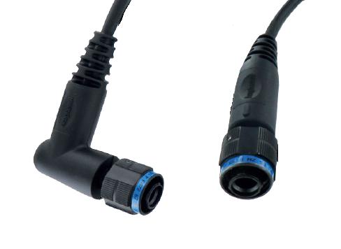 Amphenol SoCapacitorex 212-A02116-40 Ethernet Cable, Plug-R/a Plug, 4M, Blk
