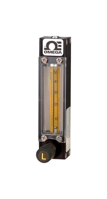Omega Fldh3306St Flow Meter, 0.1Lpm, 200Psi, 1/8