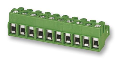 Phoenix Contact Pt 1,5/8-Pvh-5.0 Terminal Block, Pluggable, 8Pos, 14Awg