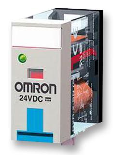 Omron G2R-2-Sndi Dc24(S) Relay, Dpdt, 250Vac, 30Vdc, 5A