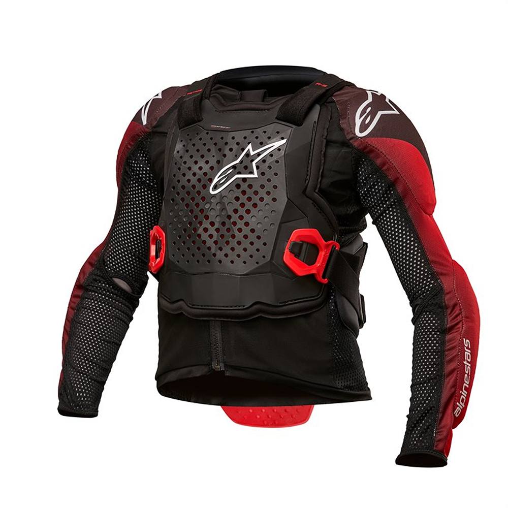 Alpinestars Bionic Tech Youth Protection Jacket Black White Red Size L-XL
