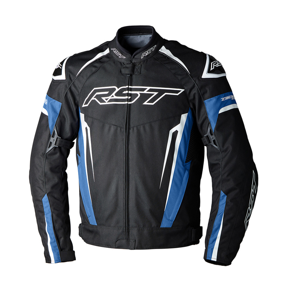 RST Tractech Evo 5 Textile Jacket Blue Black White Size 50