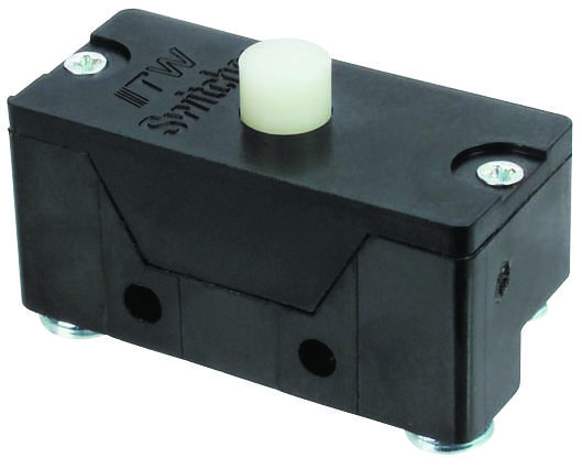 Itw Switches 14-124 Microswitch, Button, Spdt, 20A, 480V