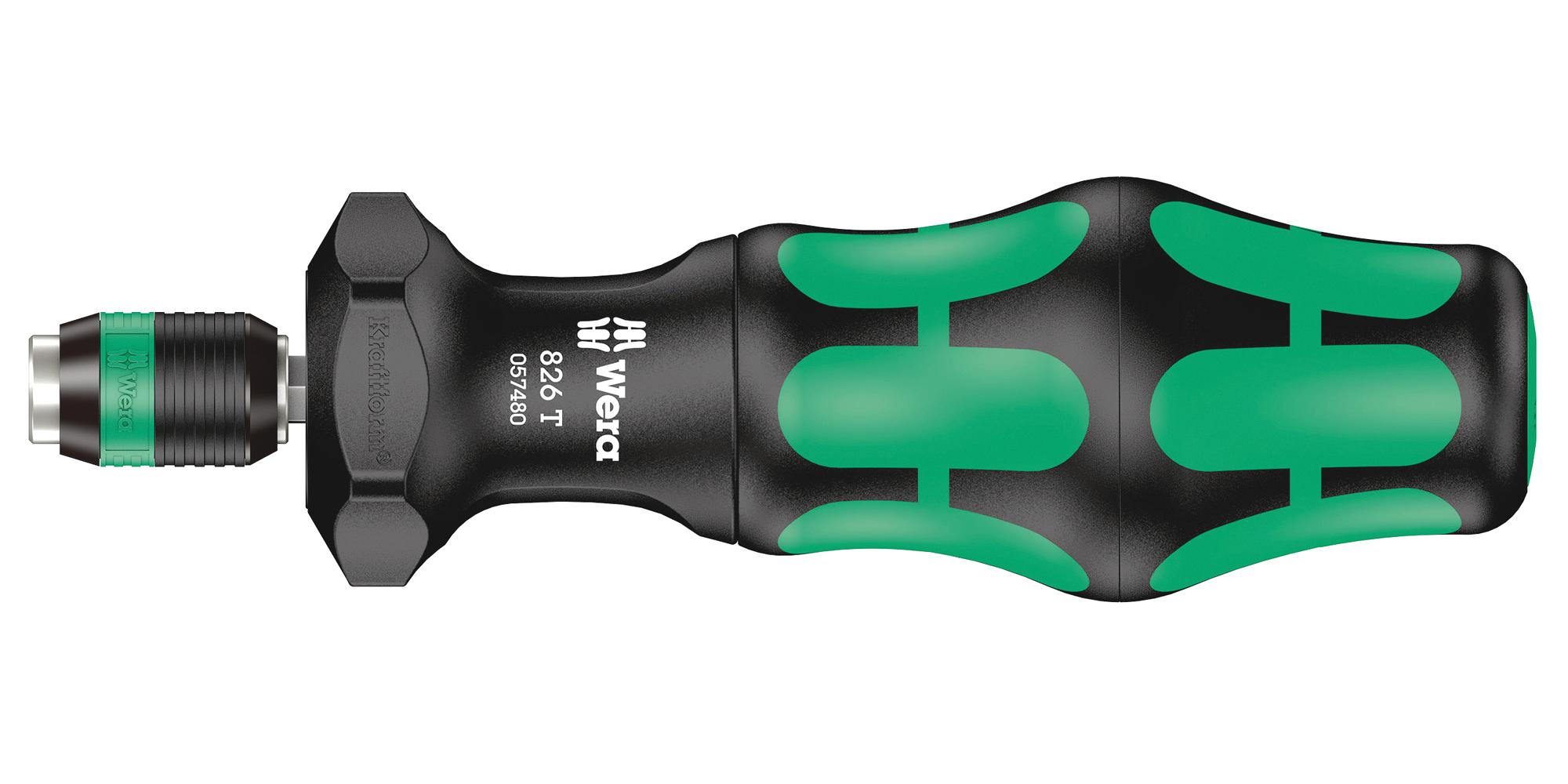 Wera 826 T Kraftform Turbo Hex Bit Holder, 146mm