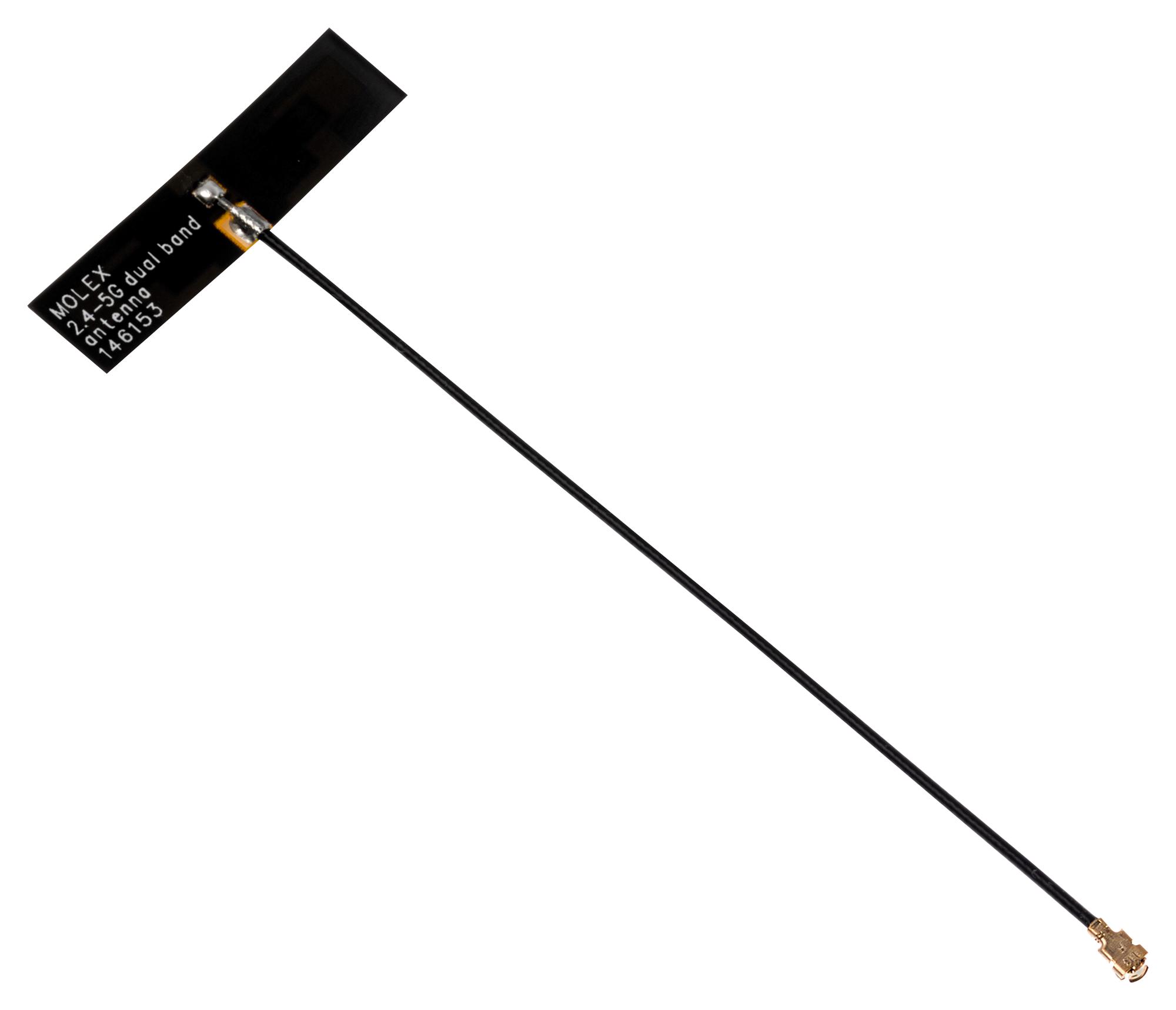 Molex 146153-0150 Wifi Antenna, 4.9-5.93Ghz, 3.7Dbi