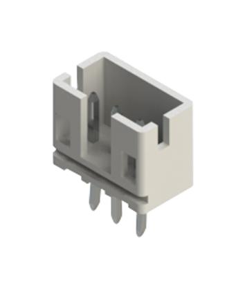 Edac 140-503-415-001. Pin Header Connector, Brass, 3Pos, 1Row, 2mm