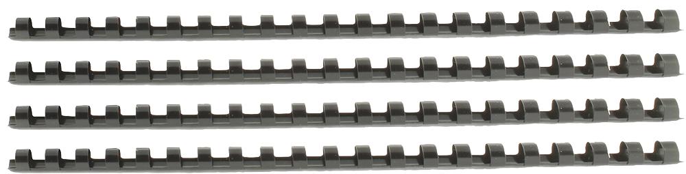 Q Connectorect Kf24024 Binding Comb 16mm Black Pack 50