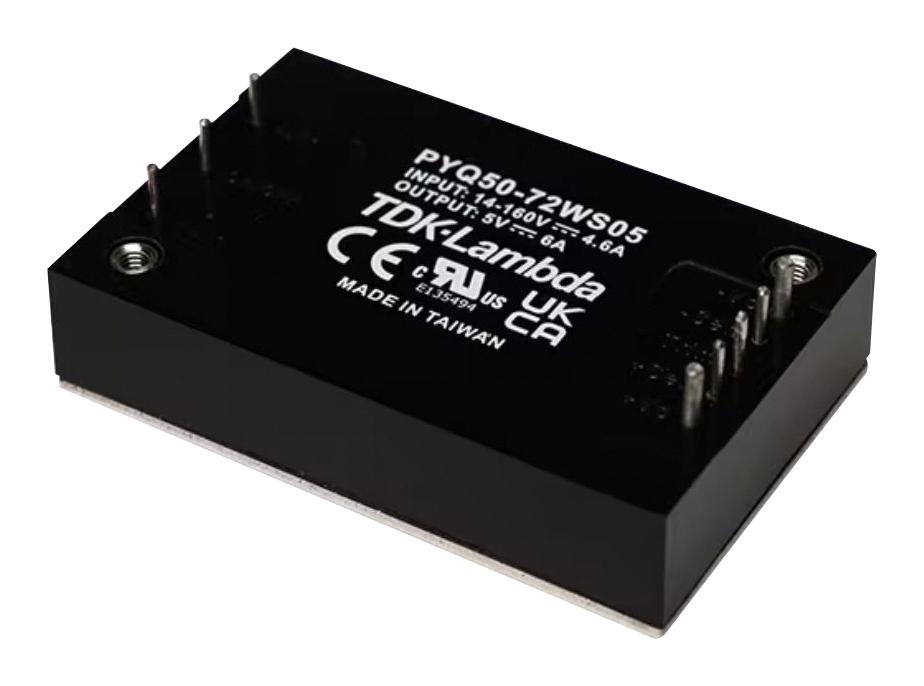 TDK-Lambda Pyq50-72Ws05 Dc-Dc Converter, 5V, 6A