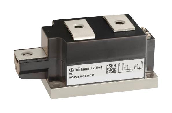 Infineon Td370N18Kofhpsa1 Phase Control Thyristor Mod, 520A, 1.8Kv