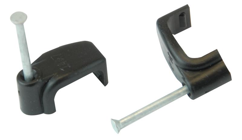 Unifix Zzv44187 Cable Clip, Polypropylene, 6mm, Black