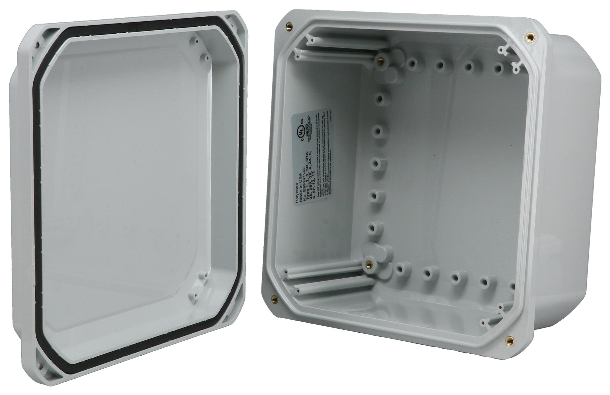 Bud Industries Dps-28709 Enclosure, Outdoor, Pc, Light Grey