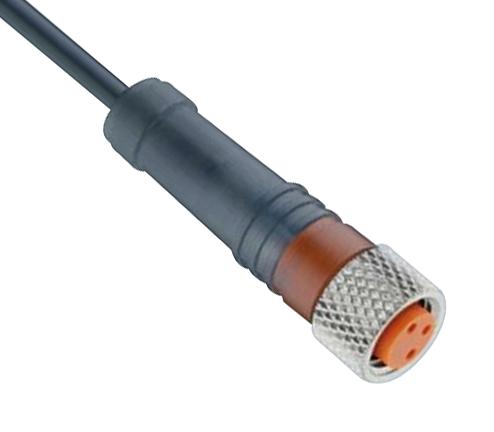 Lumberg Automation Rkmv 3-224/10 M Sensor Cord, 3P M8 Plug-Free End, 10M