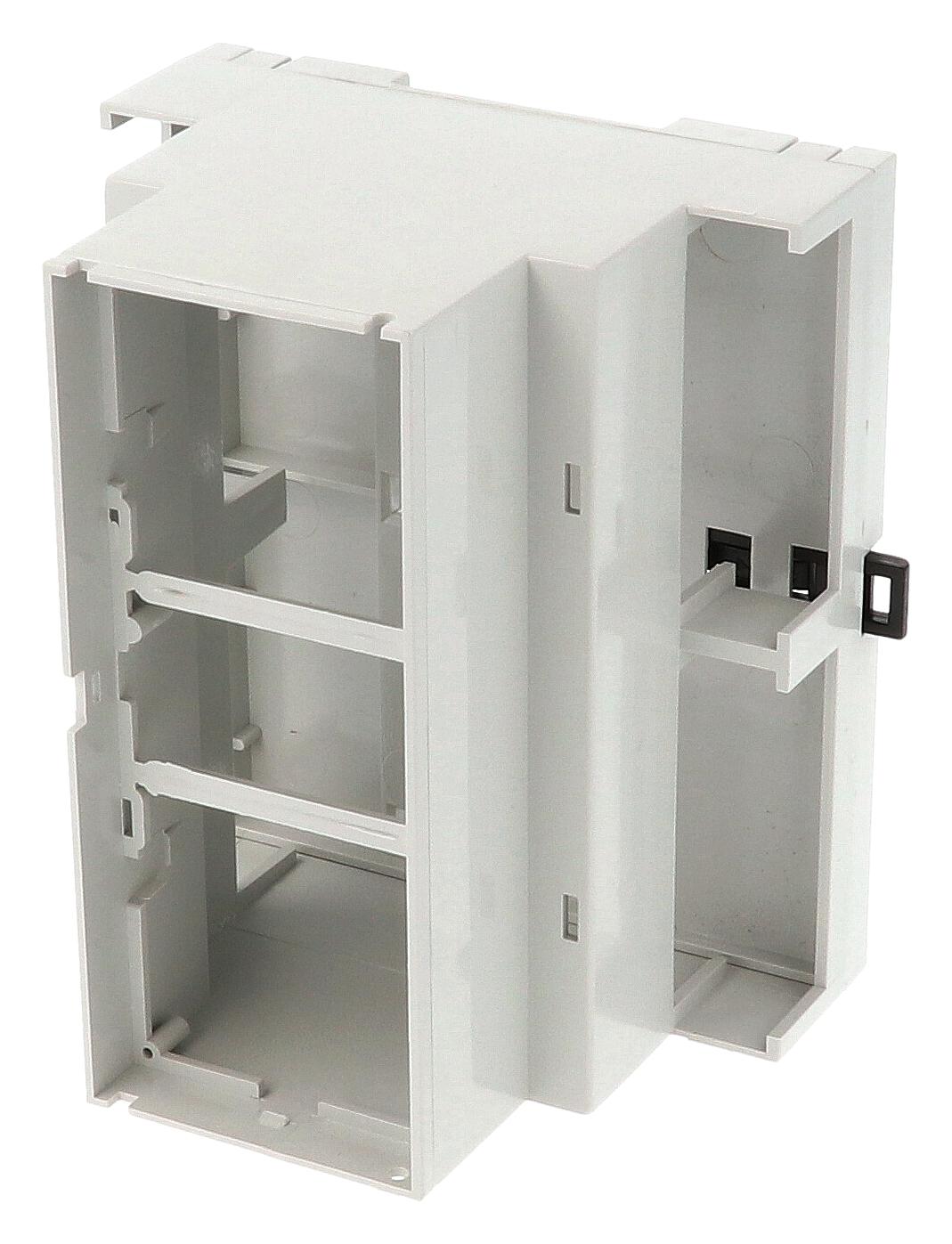 Hammond 1597Din6Mdh68 Enclosure, Din Rail, Ppo, Gray