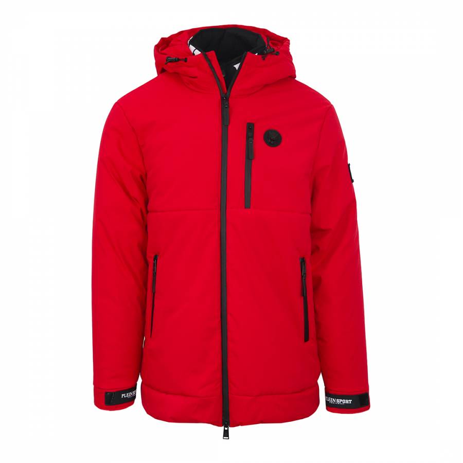 Red Hooded Jacket