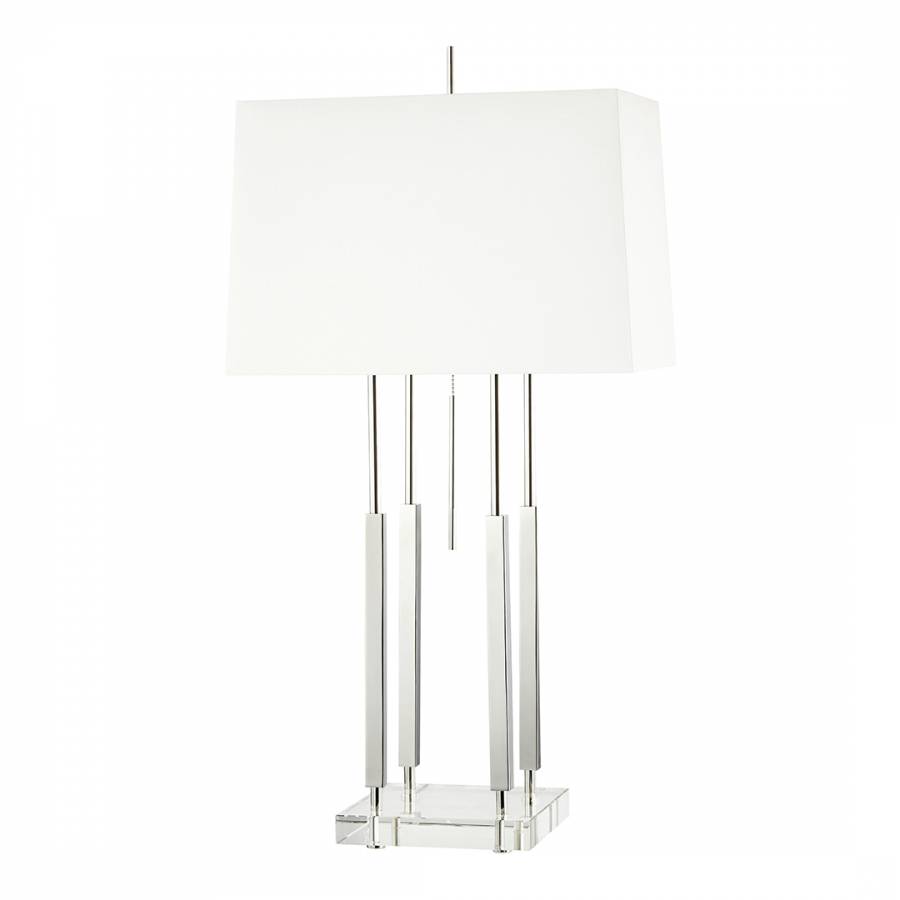 Rhinebeck 1 Light  Small Table Lamp Silver