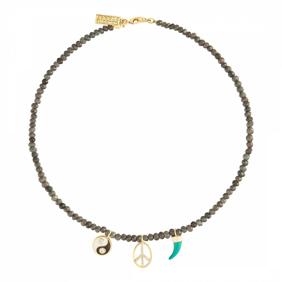 18K Recycled Gold Balance Your Peace Necklace