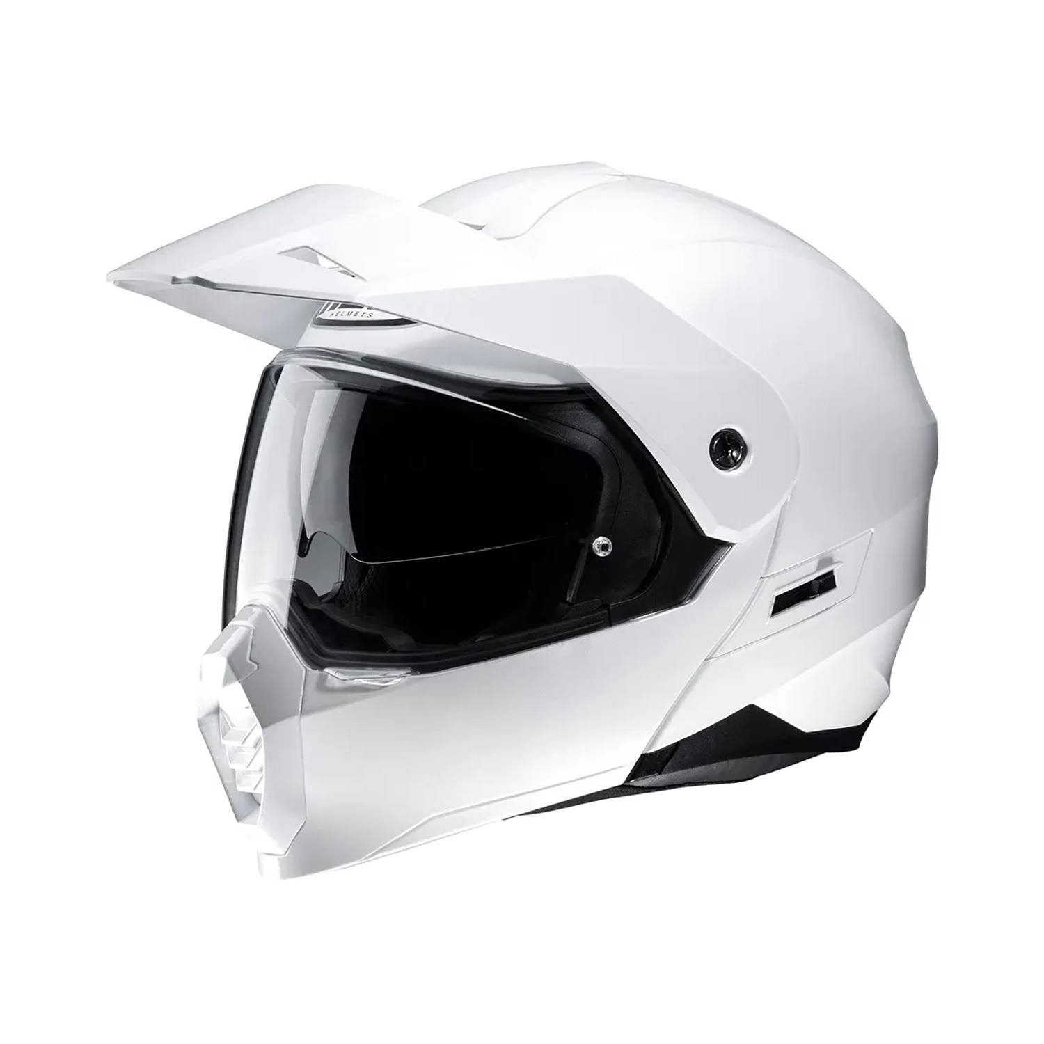 HJC C80 White Adventure Helmet Size XS