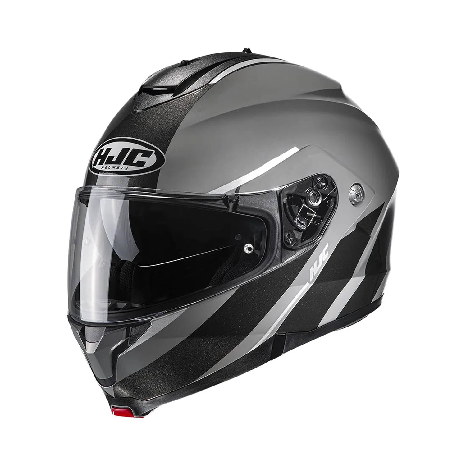 HJC C91 Tero Gray Black Modular Helmet Size M