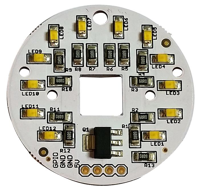 Cyntech Lisiparoiwht-01 Led Lght Ring/flash, Raspberry Pi Camera