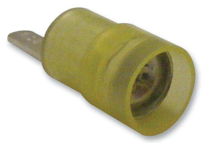 Multicomp Pro Dbnyd5-10 Crimp Terminal, Blade, Yellow, Pk100