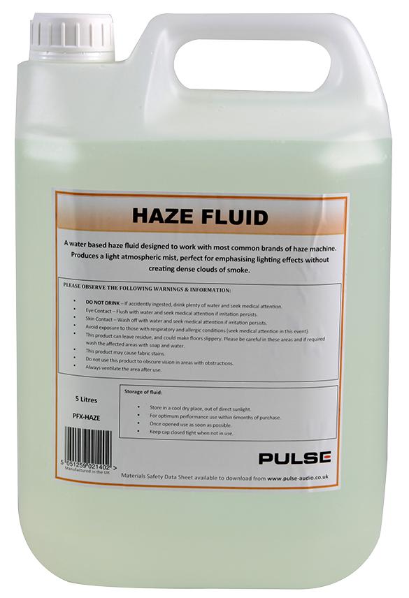 Pulse Pfx-Haze Haze Fluid, 5Ltr