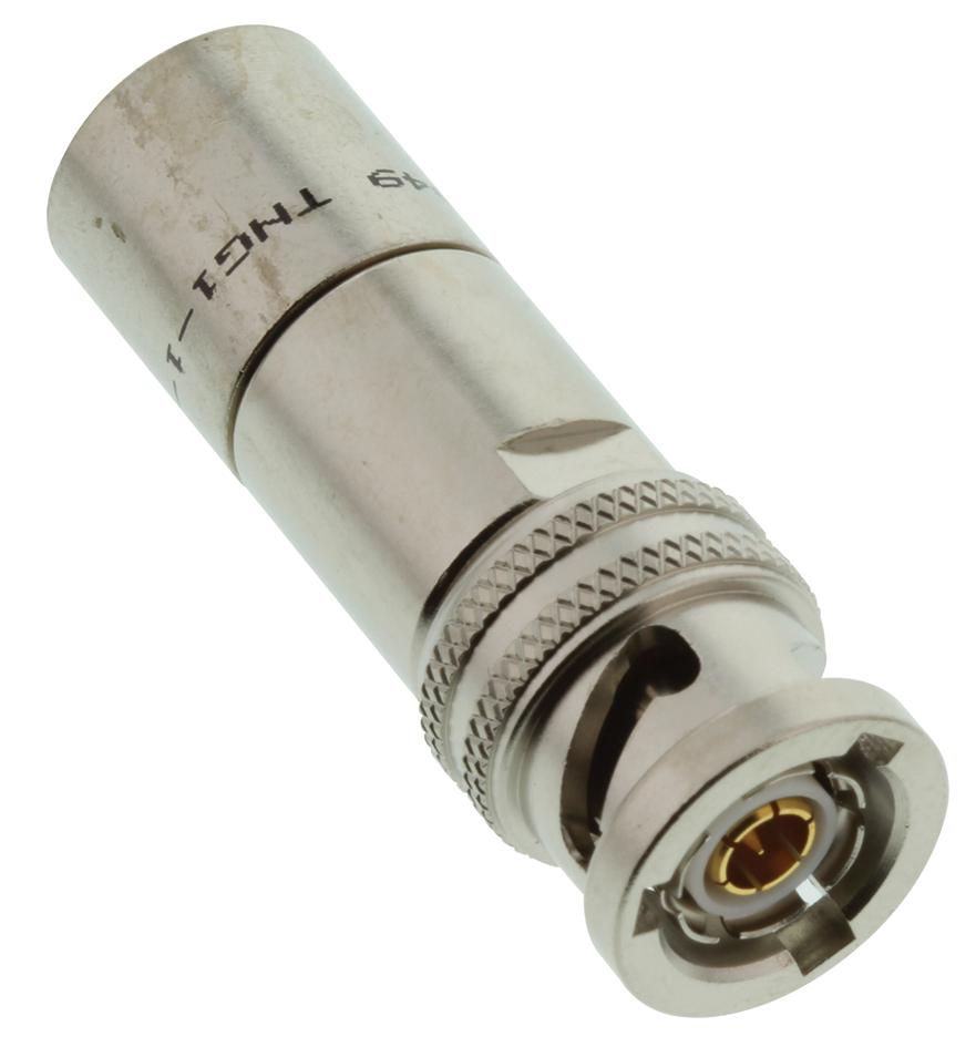 Trompeter Cinch Connectivity Tng1-1-78 Rf Coaxial, Triaxial, Str Jack, 78Ohm