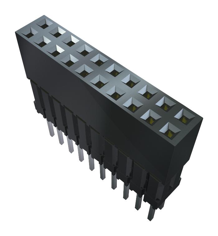 Samtec Esq-126-59-G-D Connector, Rcpt, 52Pos, 2Row, 2.54mm