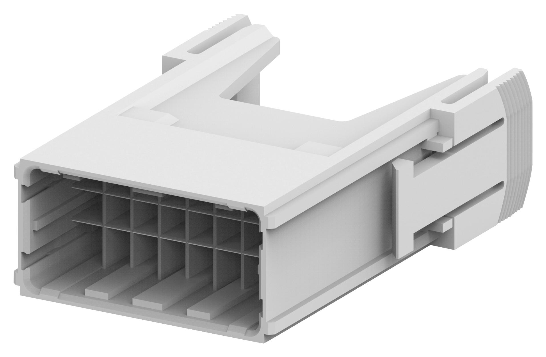 Amp Connectors / Te Connectivity 2316315-2 Heavy Duty Module, Plug, 24Pos, 3.7A