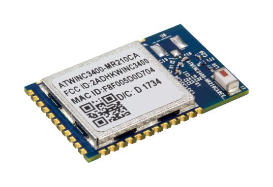 Microchip Technology Technology Atwinc3400-Mr210Ca131 Bluetooth Module, 72Mbps, Bluetooth 5.0