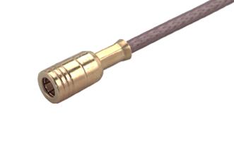 Huber+Suhner 11_Smb-50-2-41/111_Nh Rf Coax Connector, Smb, Straight Plug, 50 Ohm