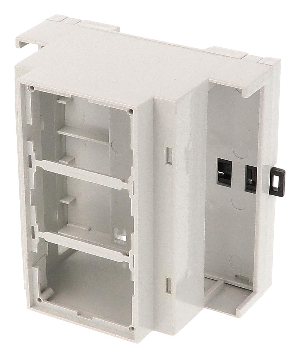 Hammond 1597Din5Mh53 Enclosure, Din Rail, Ppo, Gray