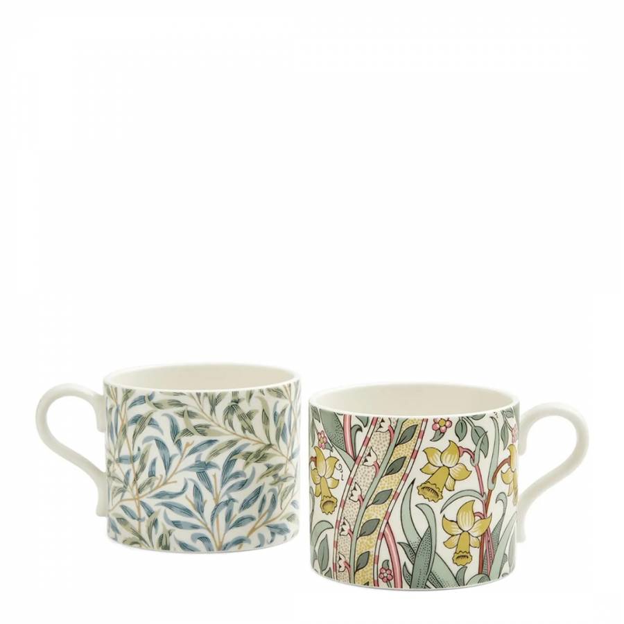 Morris & Co. Daffodil Set of 2 Mugs