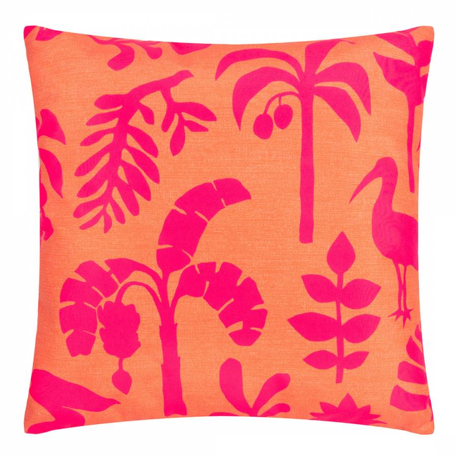 Marula 43x43cm Outdoor Cushion Coral/Pink