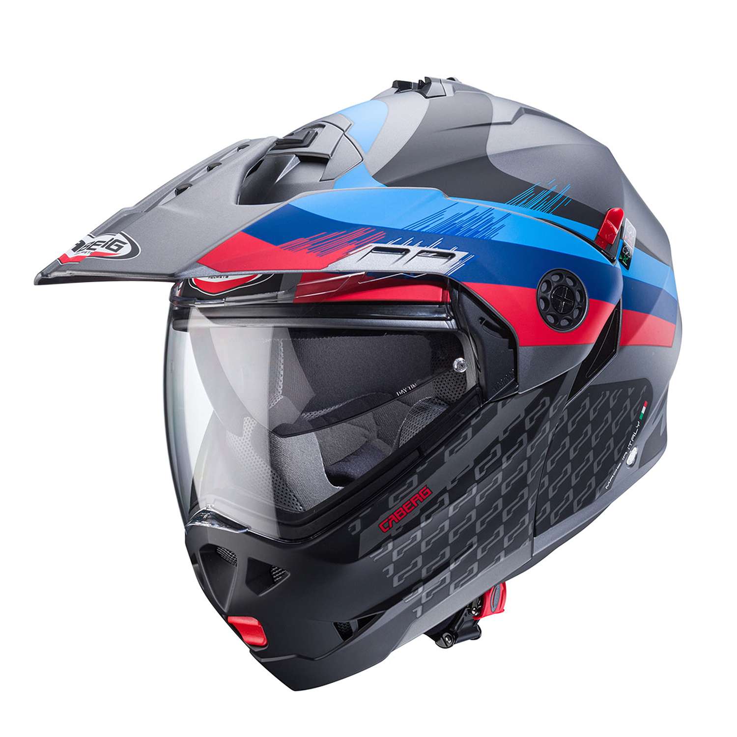 Caberg Tourmax X Sarabe Gray Blue Modular Helmet Size S