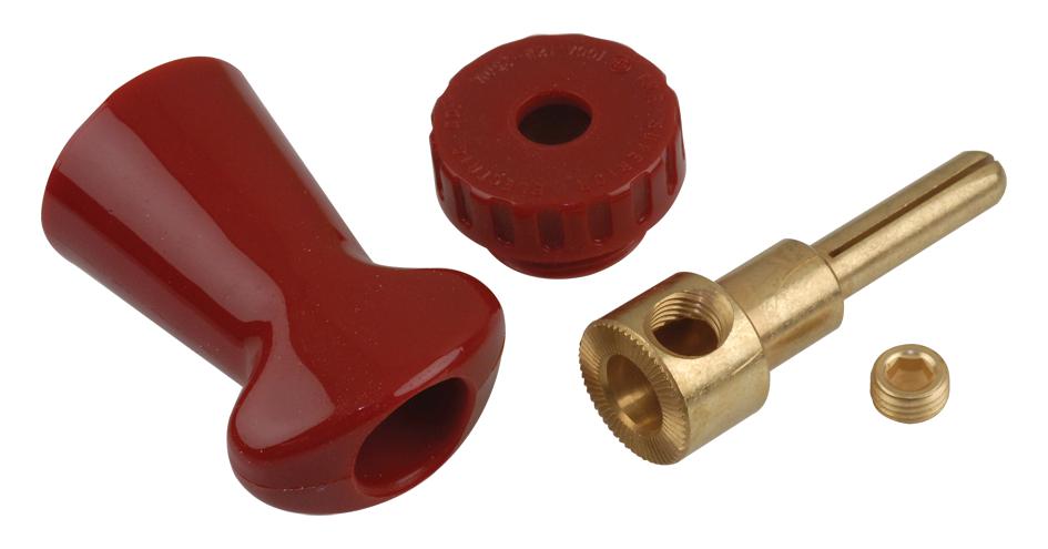 Superior Electric Pp100Gr. Test Plug, Pin-Plug, 100A, Red