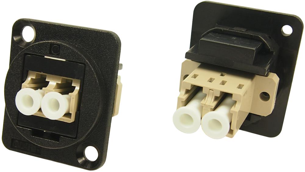 Cliff Electronic Components Cp30214 Fibre Optic Adapter, Lc Duplex-Lc Duplex