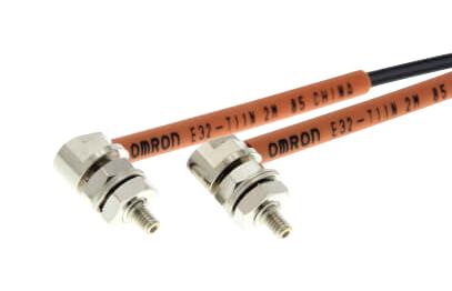 Omron Industrial Automation E32-T11N 2M Fiber Optic Sensor, 1.5M, Thrubeam