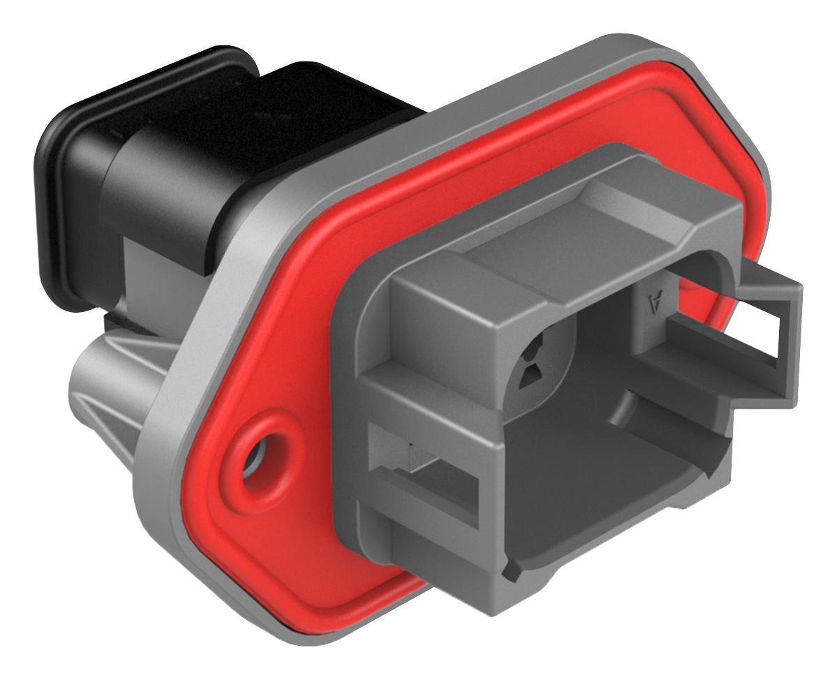 Amphenol Sine/tuchel At04-08Pa-Pm15 Automotive Housing, Rcpt, 8Pos, 13A